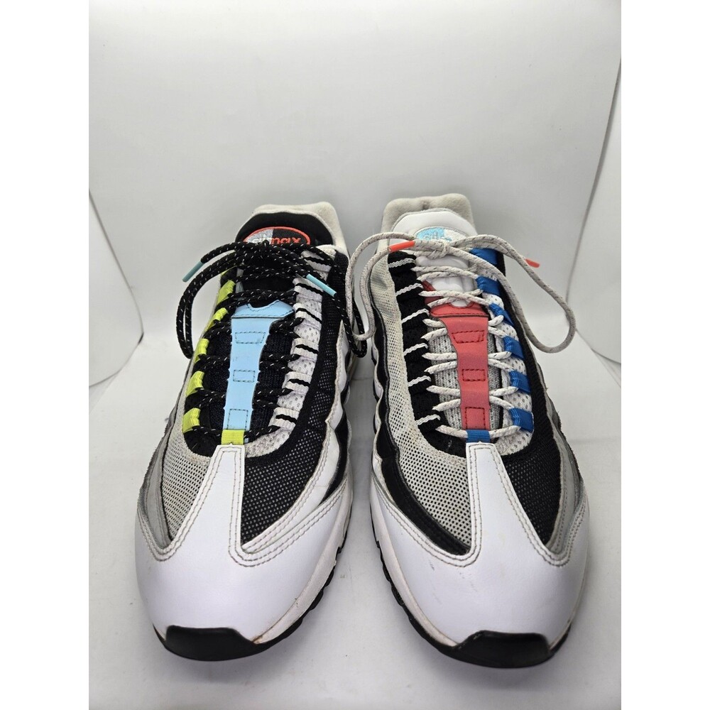 Nike Air Max 95 QS Greedy 2.0 Shoes Mens 11 Multicolor Athletic Running Sneakers - Picture 2 of 8